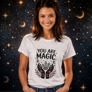 T-shirt Vous êtes des cristaux célestes mystiques magiques