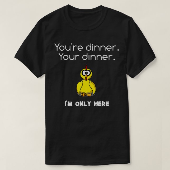 T-shirt Vous êtes Diner par CitaDesign#1 (Design devant)