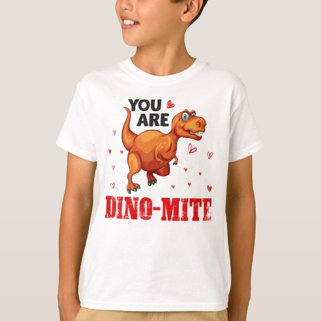 T-shirt Vous êtes Dino Mite (Devant)