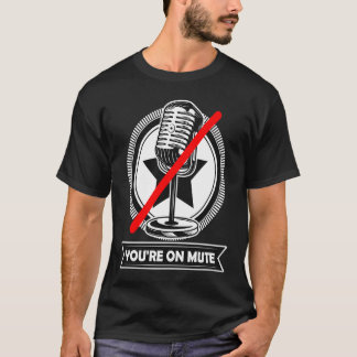 T-shirt Vous êtes en sourdine Vous êtes en sourdine Vinta