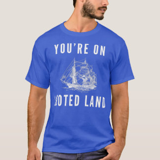 T-shirt Vous êtes en terre pillée Native American Indigeno