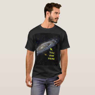 T-shirt Vous êtes ici dans la galaxie