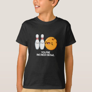T-shirt Vous êtes Intensidi-bol Funny Bowling Pun Dark BG
