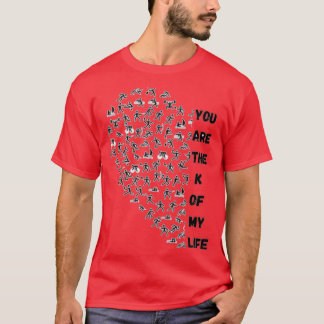 T-shirt vous êtes la constante de ma vie 6