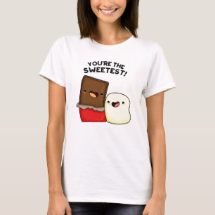 T-shirt Vous êtes le plus doux jeu de snacks amusant