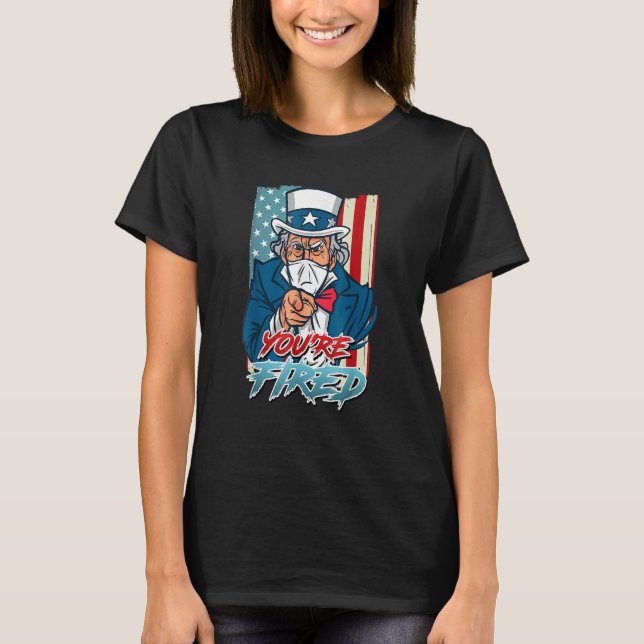 T-shirt Vous êtes licencié fête de l'Indépendance USA Sam  (Devant)