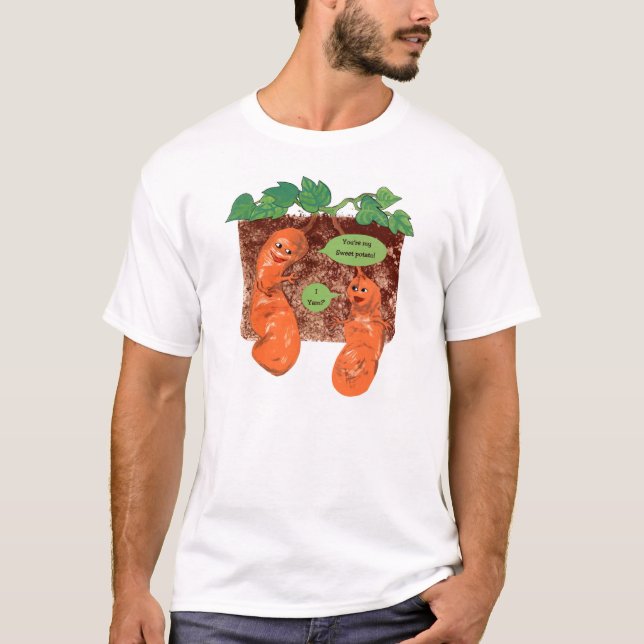T-shirt Vous êtes ma patate douce (Devant)