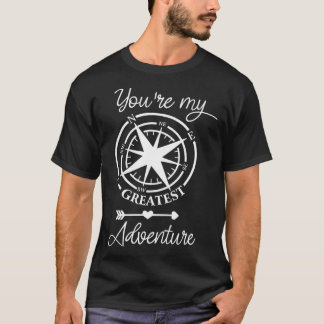 T-shirt Vous êtes ma plus grande aventure Aller Camping ex
