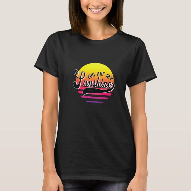 T-shirt Vous Êtes Mes Femmes D'Été Sunshine Hommes (Devant)