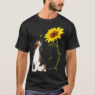 T-shirt Vous Êtes Mon Beagle Sunshine Sunflower