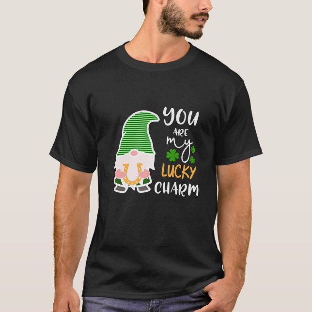 T-shirt Vous Êtes Mon Chanceux Jour de la Saint Patrick Gn (Devant)