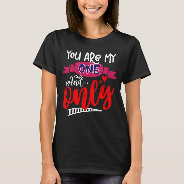 T-SHIRT VOUS ÊTES MON ET SEUL (Devant)