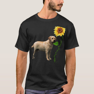 T-shirt Vous êtes mon Labrador Sunshine