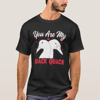 T-shirt Vous êtes mon quack quack anniversaire canards mam