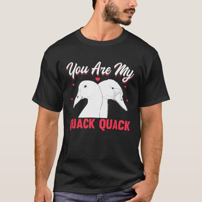 T-shirt Vous êtes mon quack quack anniversaire canards mam (Devant)