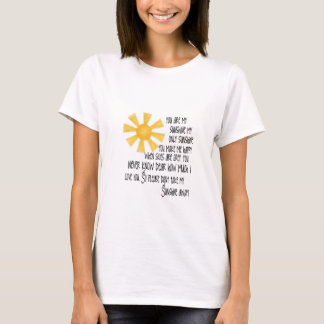 T-shirt Vous êtes mon soleil