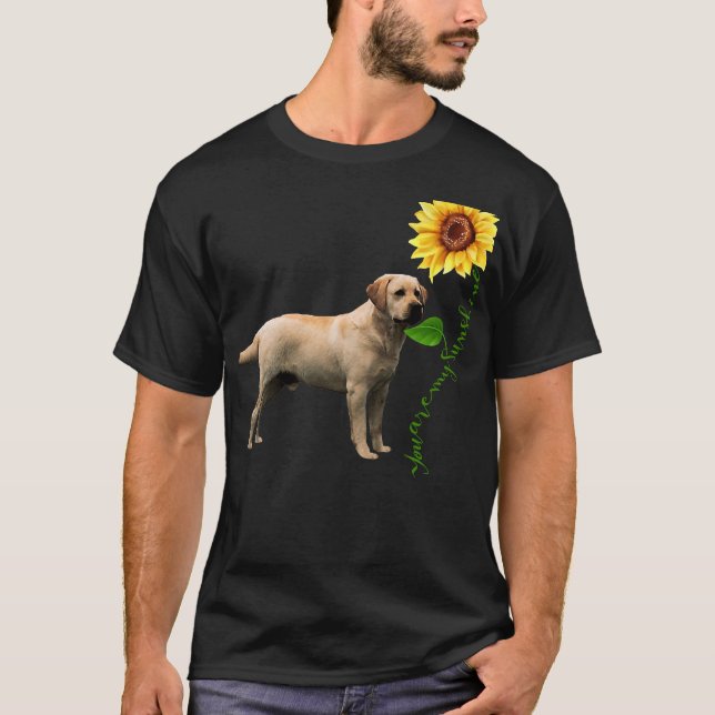 T-shirt Vous Êtes Mon Sunshine Labrador (Devant)