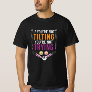 T-shirt Vous êtes Nat Tilting Pinball Arcade Retro