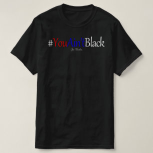 T-shirt vous êtes noir joe biden