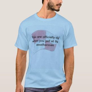 T-shirt Vous êtes officiellement vieux