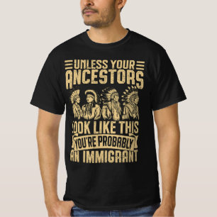 T-shirt Vous êtes probablement un immigrant