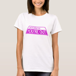 T-shirt VOUS êtes - projetez la piste Tim Gunn Heidi Klum
