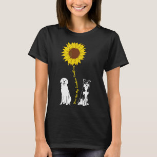 T-shirt Vous Êtes Sunflower My Sunshine Cute Carlin Chien 