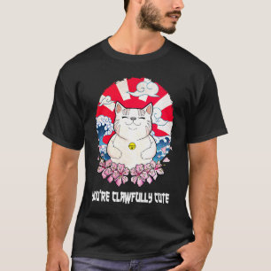 T-shirt Vous êtes un chat mignon avec des griffes  Couple 