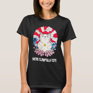 T-shirt Vous êtes un chat mignon terriblement griffu Coup