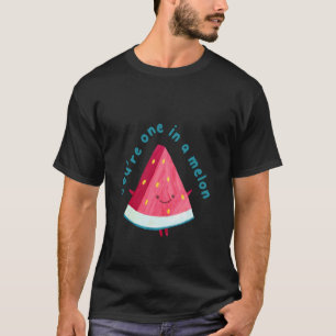 T-shirt Vous êtes un dans une conception de pastèque migno