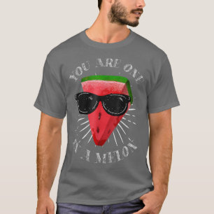 T-shirt Vous Êtes Un Dans Une Tranchée De Melon Watermelon