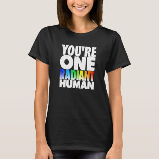 T-shirt Vous êtes une pluie transgenre radiante et bisexue