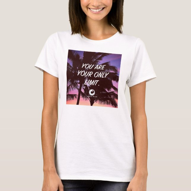 T-shirt Vous Êtes Votre Seule Limite De Réservoir (Devant)