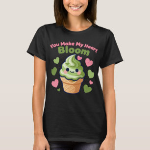 T-shirt Vous faites éclore mon cœur avec un Matcha Kawaii