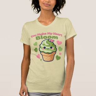T-shirt Vous faites éclore mon cœur avec un Matcha Kawaii 