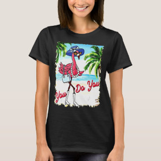 T-shirt Vous Faites Flamant rose Vacances D'Été