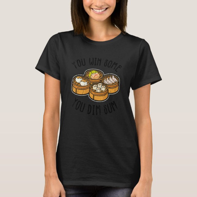 T-shirt Vous gagnez une somme Vous dim sum mignon dumpling (Devant)