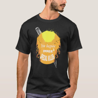 T-shirt Vous Inspirez Mon Citation D'Halloween Pour Tueur 