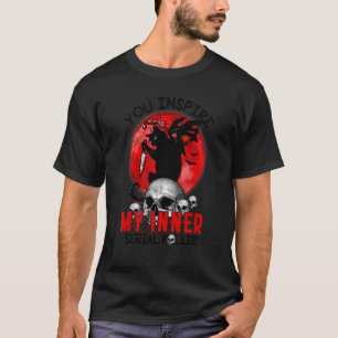T-shirt Vous inspirez mon tueur en série intérieur  Chat n