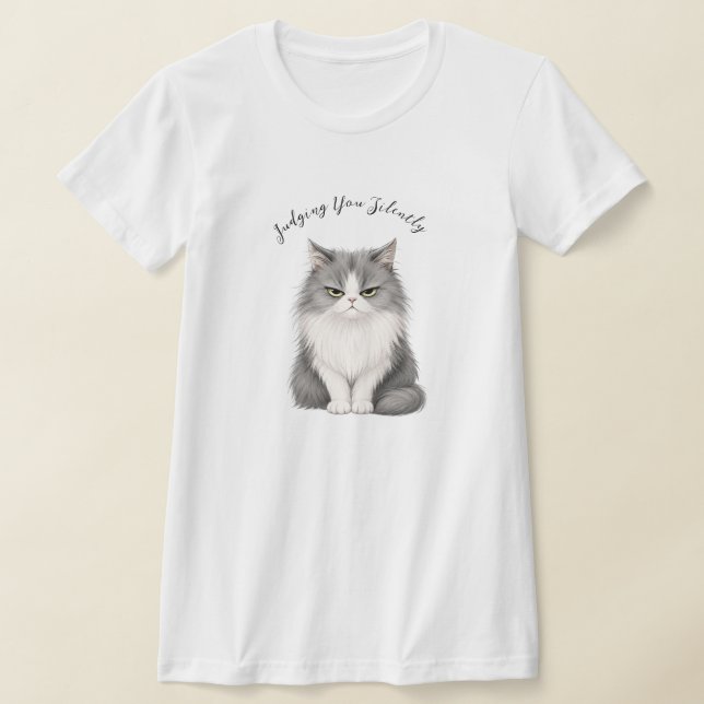 T-SHIRT VOUS JUGANT SILENCIEUSEMENT (Poser)