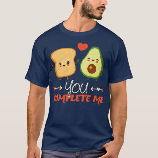 T-shirt Vous M'Avez Complété Guacamoles Meican Cuisine Fru