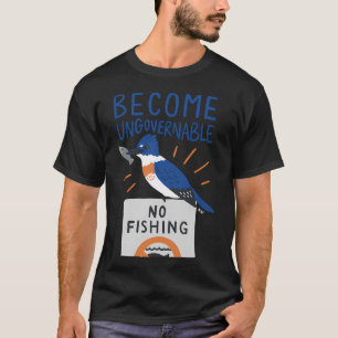 T-shirt Vous m'aviez à la pêche, design de pêcheur drôle