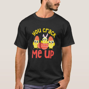 T-shirt Vous Me Faites Craquer Œuf Poule Jour de Pâques