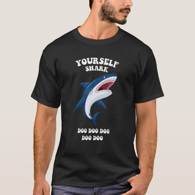 T-shirt Vous-Même, Le Requin, Soyez Vous-Même À Moins Que  (Devant)