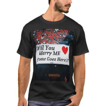 Vous m'épouserez-vous (vous pouvez ajouter le nom 