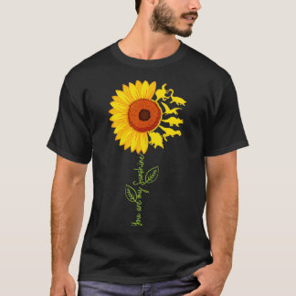 T-shirt Vous Mon Sunshine Dinosaure Tournesol TRex Dino Lo