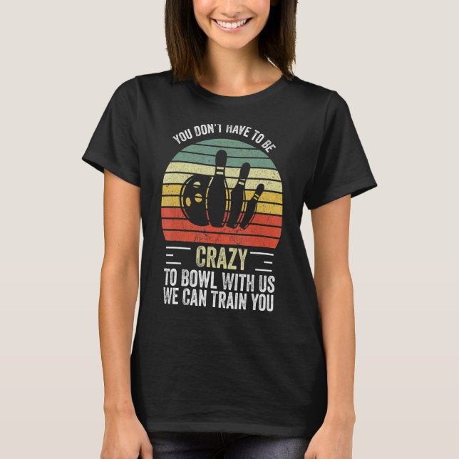 T-shirt Vous n'avez pas besoin d'être fou pour bavarder av (Devant)