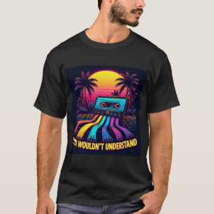 T-shirt Vous ne comprendriez pas - Bande de cassette