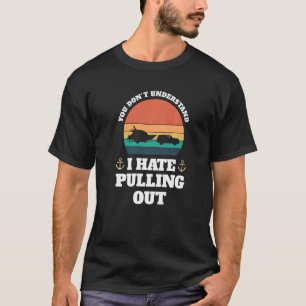 T-shirt vous ne comprenez pas que je déteste tirer des bat