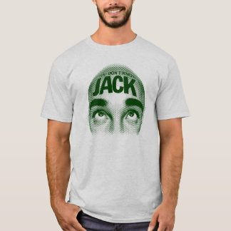 T-shirt VOUS NE CONNAISSEZ PAS la chemise de tête de JACK